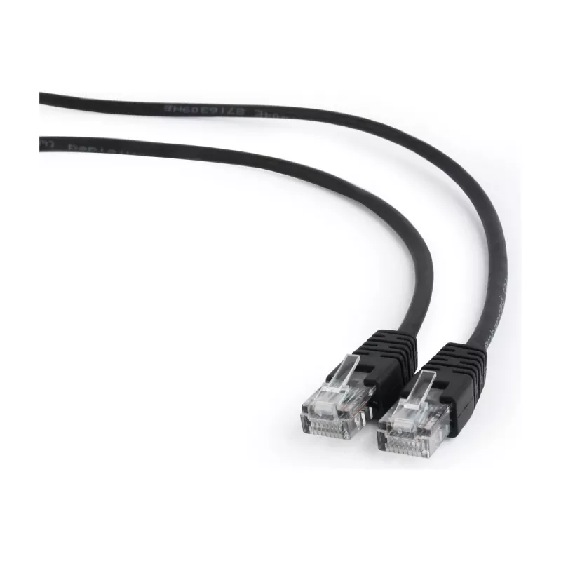PATCH CABLE CAT5E UTP 7.5M/BLACK PP12-7.5M/BK GEMBIRD