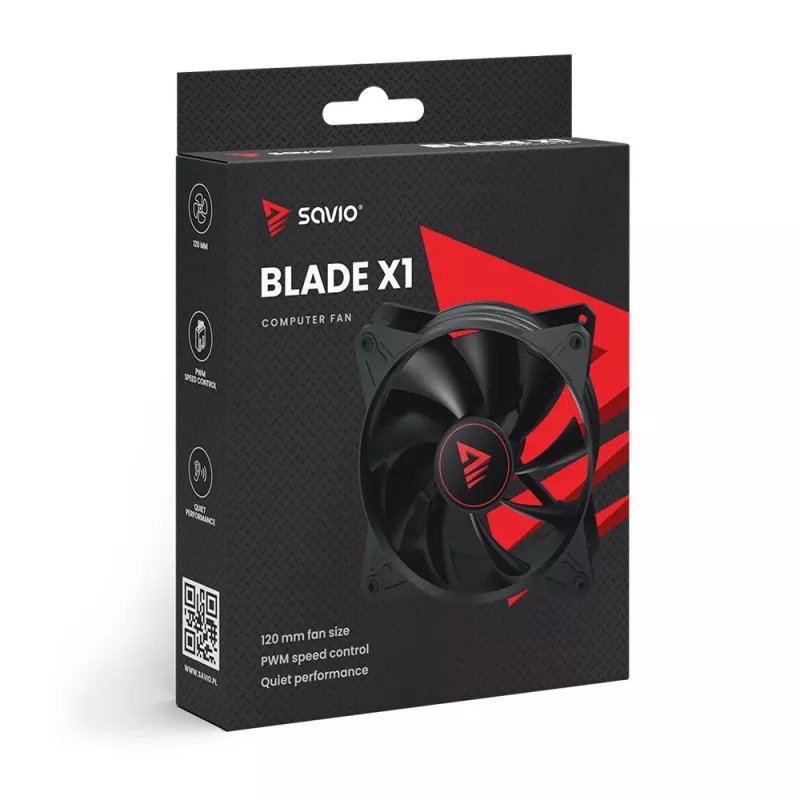 SAVIO SAVGBLADE 120mm PWM Case Fan