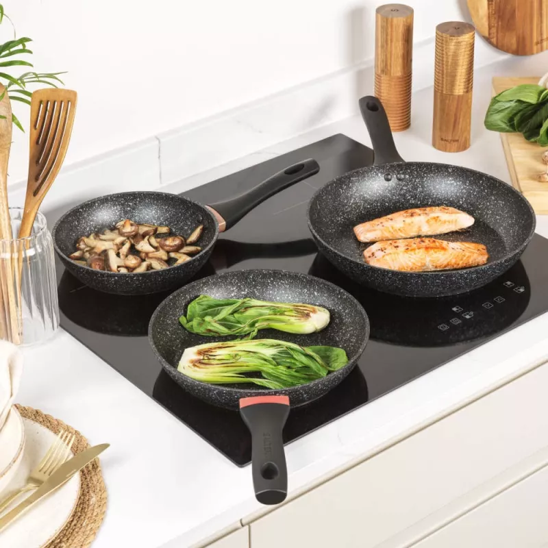 Frying pan set Salter BW11459BRMFOB 3-piece non-stick pans 20/24/28 cm