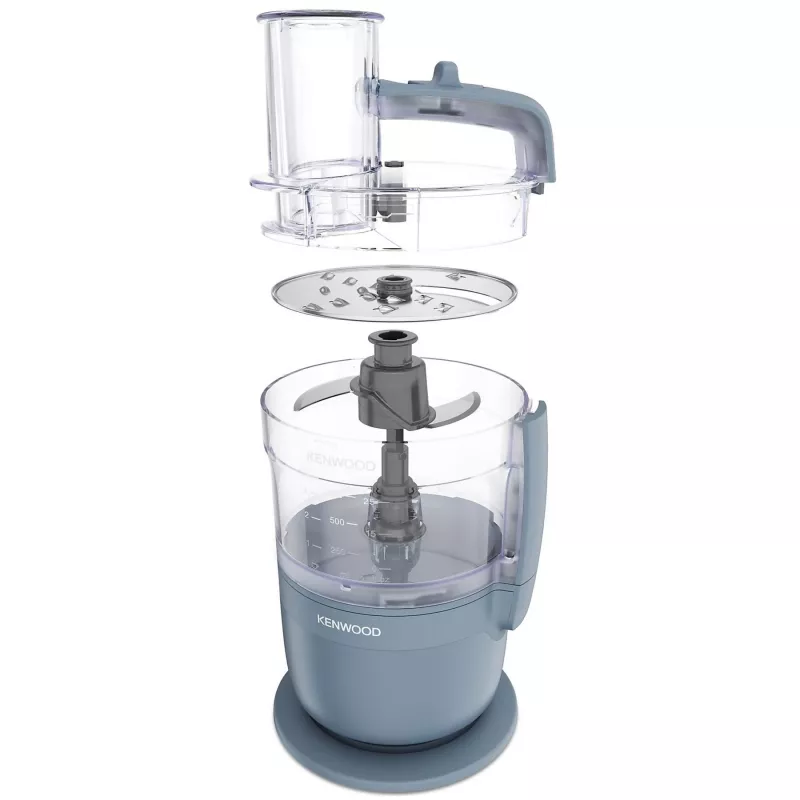 Food processor Kenwood FDP23.140GY MultiPro Go — compact portable cutter, grey