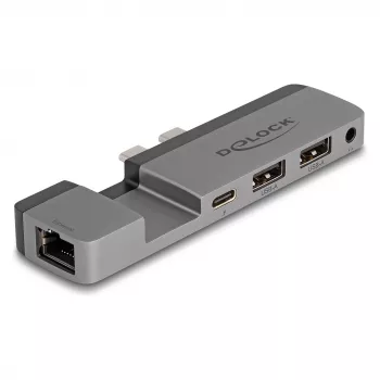 Docking Station DeLOCK 87757 Thunderbolt 4 5K 100W PD 10Gbps LAN Audio