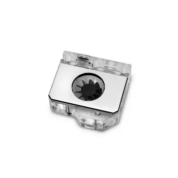 Flow indicator EKWB — nickel stainless steel and transparent 1 pc