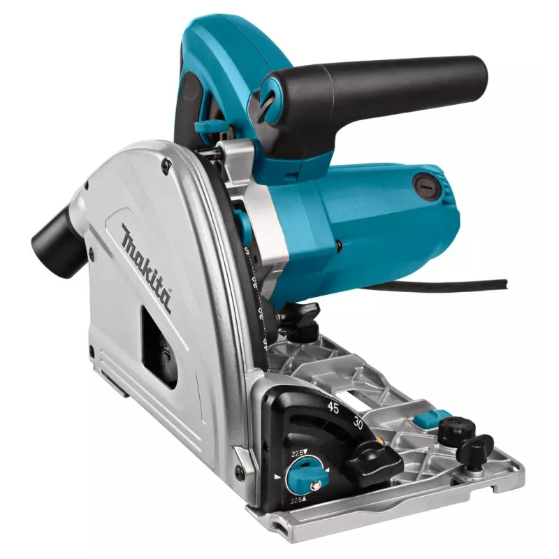 Makita SP6000J portable circular saw 16.5 cm Black, Blue 6400 RPM 1300 W