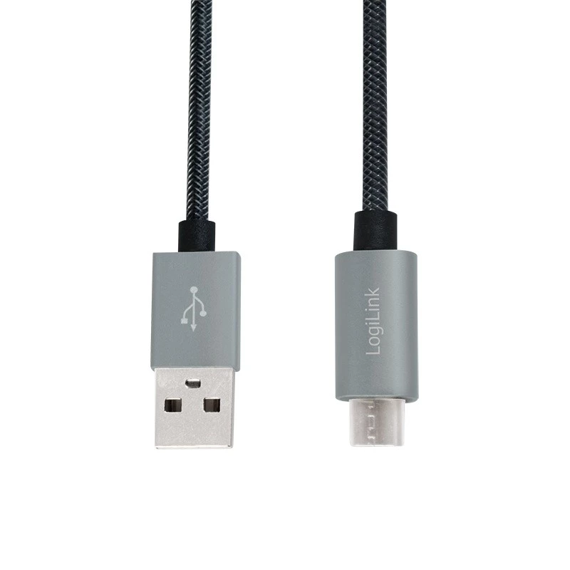 Sync and charging cable USB-A to Micro-B male 2m