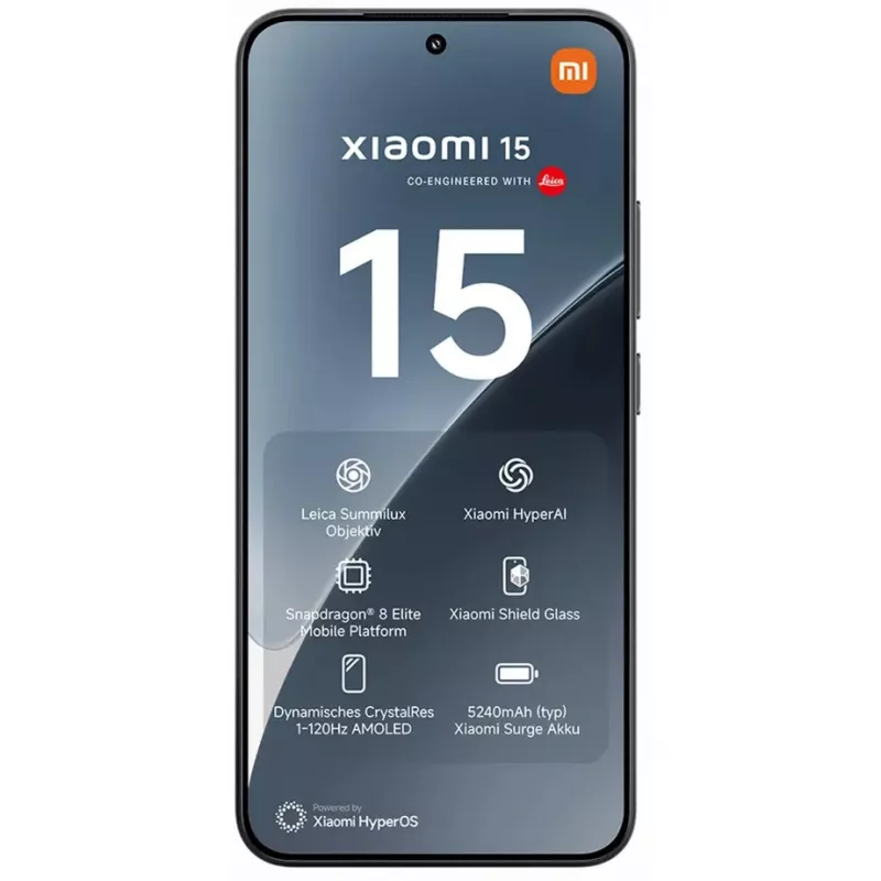 Xiaomi 15 16.1 cm (6.36) 12 GB 512 GB 5240 mAh Black