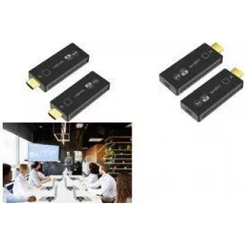 LogiLink LL HDW0111 - HDMI Extender Set Wireless 4K 60 Hz - Cable-/Adapter Set - Cable-/Adapter Set - Digital/Data (HDW0111)