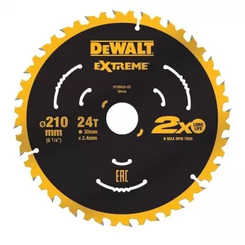 Circular saw blade DeWALT DT20432-QZ 21 cm Tungsten Carbide Tipped