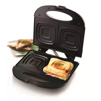 Esperanza Titanum Pizzaiola TKT005K sandwich maker, 700 W, black