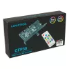 PCI-slot Fan and RGB LED Controller Lamptron CFP30, black