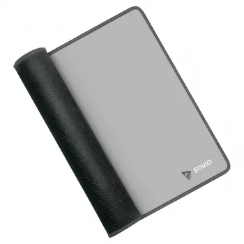 Gaming mouse pad SAVIO Turbo Dynamic XL — Grey, 900×400 mm, 3 mm thickness, stitched anti-slip fabric surface
