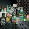 MARIOINEX Mini Waffle City Bank Robbery Building Blocks, 148 pieces