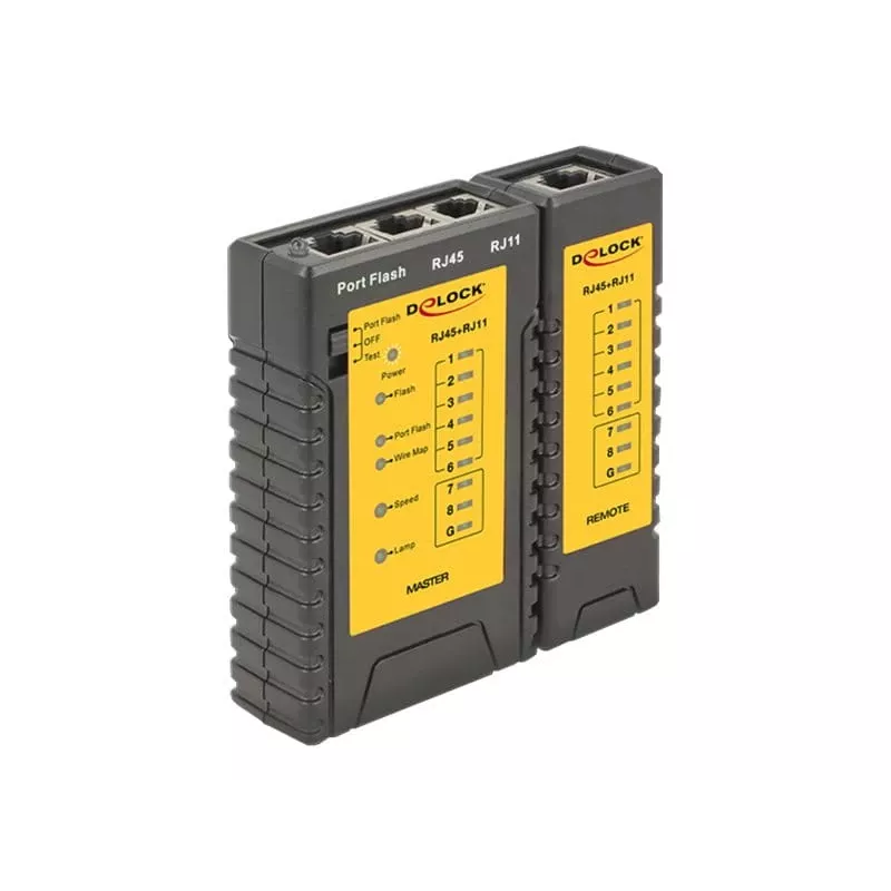 Delock Cable Tester + Portfinder - Network Tester-Set (86407)