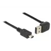 USB Cable DeLOCK 1m USB 2.0-A to Mini-USB B Black