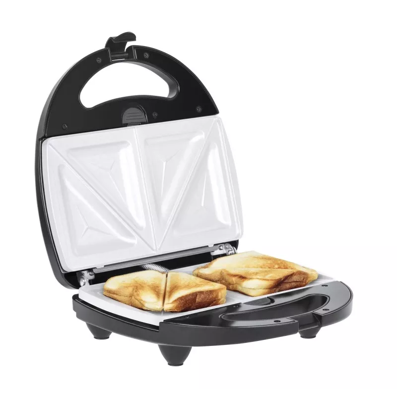 Sandwich Maker Teesa TSA3221 800 W Black Stainless Steel