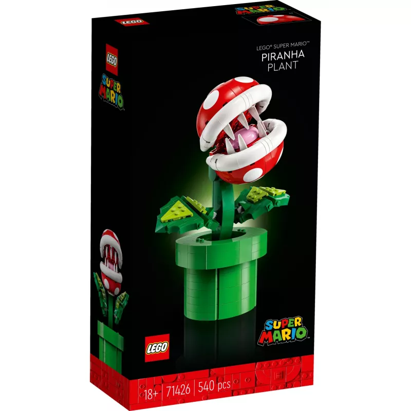 LEGO building toy set LEGO SUPER MARIO 71426 Piranha Plant with interactive features