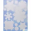Window decoration Herma A4 Snowflake 15757 – A4 printable snowflake sheet for window displays