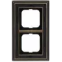 Busch Jaeger Frame 2-way brass antique anthracite decor 1722-843 (1754-0-4669)