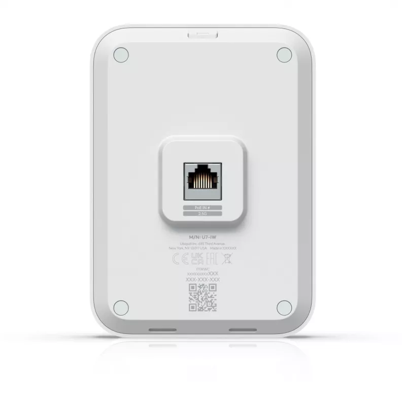 Ubiquiti U7 In-Wall 4300 Mbit/s White Power over Ethernet (PoE)