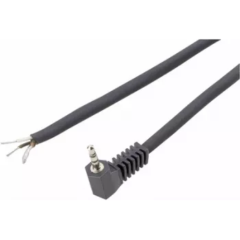 3.5 mm Right Angle Mono Connector Voltcraft XL-AC35DG – 3.5 mm mono right-angle plug, black