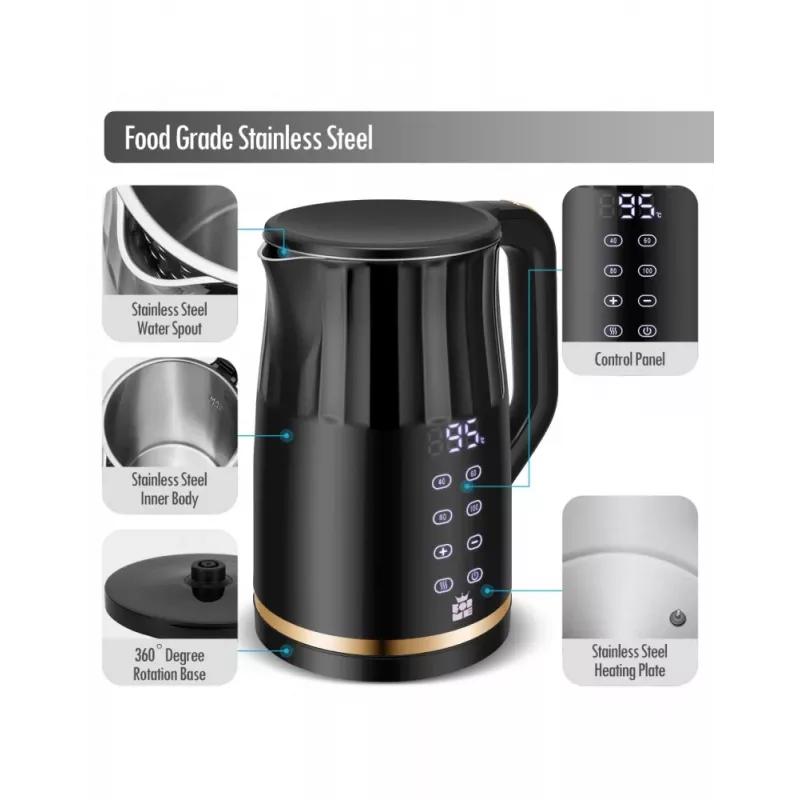 Electric kettle Forme FKG-3017 1.7L 2200W Black