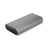 Portable charger Dell APB080GL 25000 mAh, 1×USB-A + 2×USB-C, 2 A output, grey, 0.522 kg