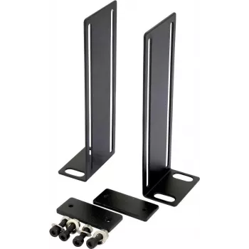 Rack bracket for amplifiers, Omnitronic 1U rear-mounted (model 30100935)