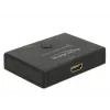 DeLock HDMI 2 - 1 Switch bidirectional 4K 60 Hz - Video/Audio-Switch - 2 x HDMI - Desktop