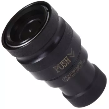 Eiszapfen quick release Coupling G1/4 IG - Deep Black (black (matte))