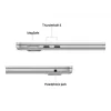 Apple MacBook Air 13 (2025), 16GB, 512GB, M4 (10-CPU/10-GPU), Silver, 35W Dual USB-C Port Power Adapter, German, MW0X3D/A