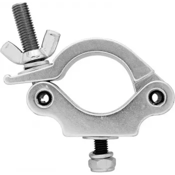 Lighting clamp EUROLITE TPC-32 silver — heavy-duty truss clamp for fixtures, silver finish