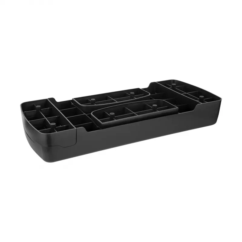 Rebel fitness step platform – 3 height levels, polypropylene, non-slip surface, 680×280 mm