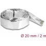 Cable Sleeve DeLOCK 19004 Glass Fiber Aluminium 2m x 20mm Silver