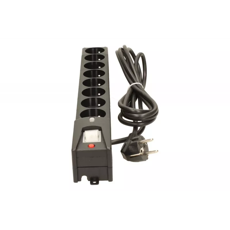 Lestar Lxa 816 Ga, surge protector, 3m, Black Lxa 816 G-a K. Cz 3.0m