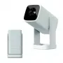 Projector WANBO Cube 1 — 720p resolution, 200 ISO lumens, Android TV 11, sky blue