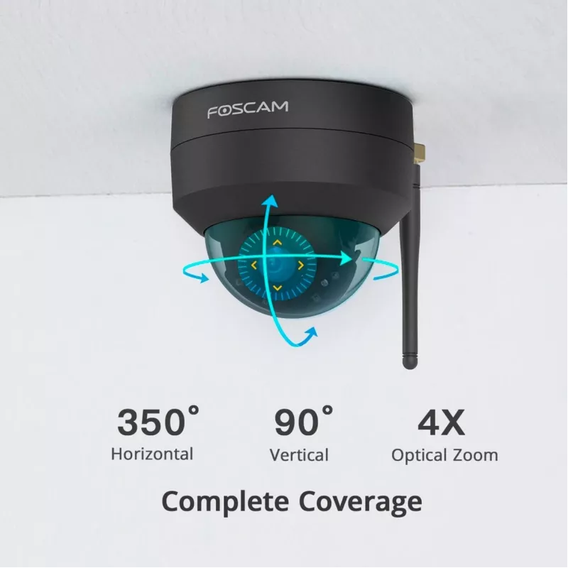 Foscam D4Z Bulb IP security camera Indoor & outdoor 2304 x 1536 pixels Ceiling