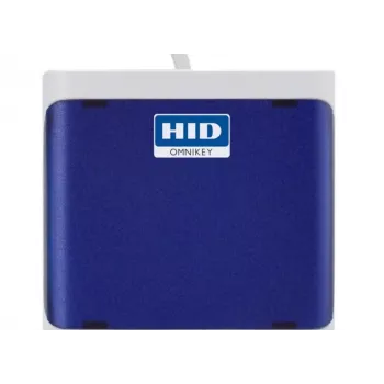 Card reader OMNIKEY 5027 Dark Blue USB interface — OMNIKEY brand, model 5027, USB connection, dark blue