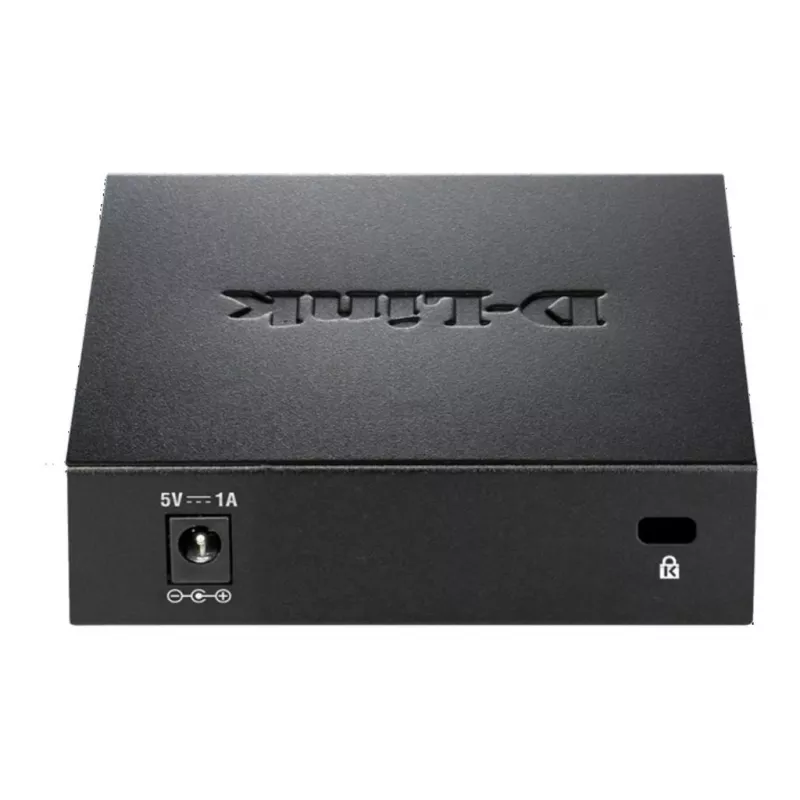 D-Link DES-105 Unmanaged L2 Black