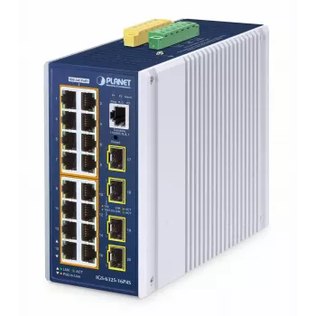 Managed L3 Gigabit Ethernet Switch PLANET IGS-6325-16P4S 16 Ports PoE