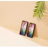 Protective phone case iKins for Samsung Galaxy Note 20 Ultra — water flower design, black