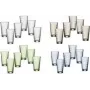 Drinking glass ritzenhoff & breker FAVO 400 ml, brown honeycomb structure, dishwasher safe
