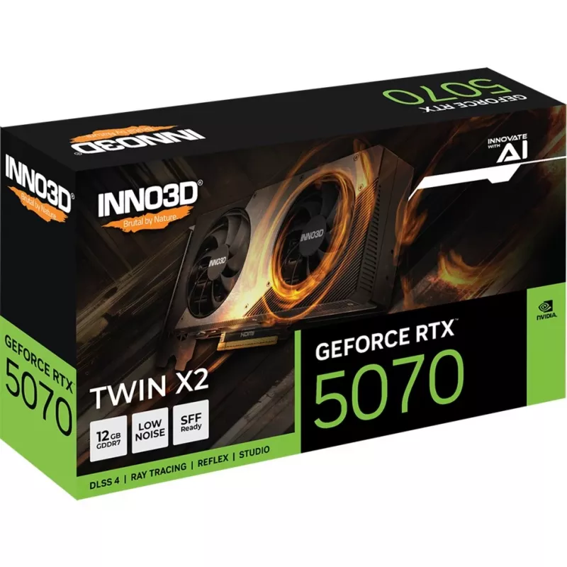 INNO3D GeForce RTX 5070 12GB GDDR7 Graphics Card