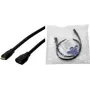 Logilink - USB-Extension Cable - Micro-USB Type B (M) to Micro-USB Type B (W) - USB 2.0 - 5 m - Black (CU0125)