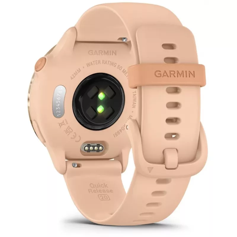 Garmin vívoactive 6 3.05 cm (1.2) AMOLED 42 mm Digital 390 x 390 pixels Touchscreen Pink Wi-Fi GPS (satellite)