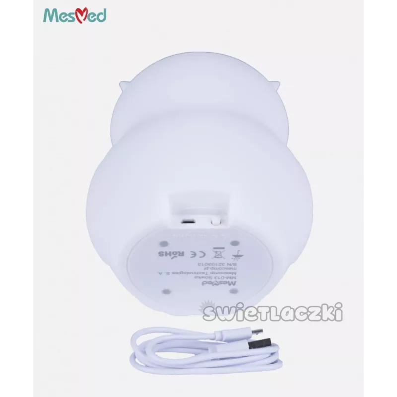 Silicone night lamp MM013 Owl with remote control