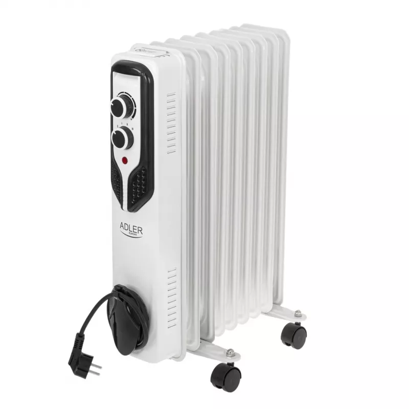 Adler | Oil-Filled Radiator | AD 7816 | Oil Filled Radiator | 2000 W | Number of power levels 3 | Suitable for rooms up to m2 | White