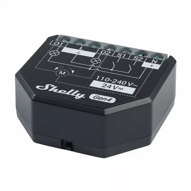 Set of 2 Shelly 2PM Gen4 Zigbee/Matter Controllers
