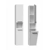 Bathroom cabinet NEL III 31x30x174 cm, matte white