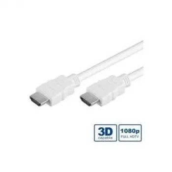 VALUE High Speed - Video-/Audio-/Network Cable - HDMI - HDMI, 19-pin (M) - HDMI, 19-pin (M) - 20 m - Shielded - White (11.99.5720)