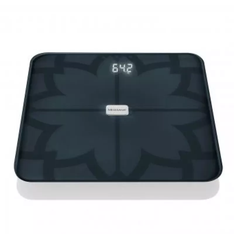 Medisana BS 450 Body Analysis Scale, Max 180kg, Black, Bluetooth, ITO Sensors (40510)