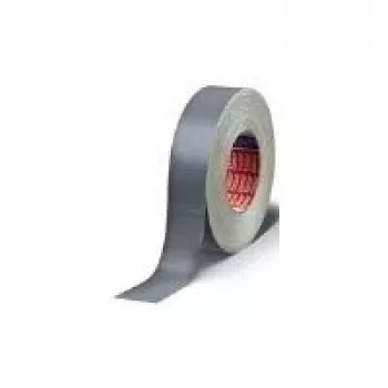 Tesa fabric tape 4657, 38 mm x 50 m, gray, plastic-coated special fabric